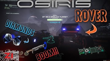 Osiris Rover Heavy Weapon and CAVE!! - Lets Play Osiris new dawn gameplay