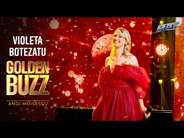 Cine este Violeta Botezatu, solista cu voce de aur #GoldenBuzz | Românii Au Talent S14 class=