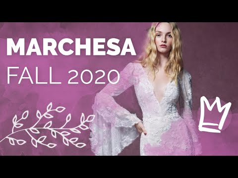 Vidéo: Des Robes Aux Applications Florales Régnaient à Marchesa