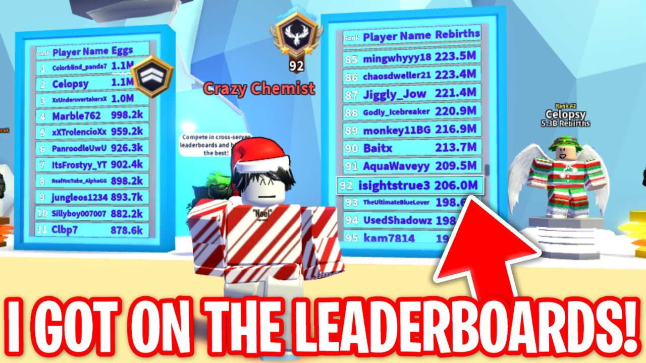 I GOT ON SCIENCE SIMULATOR LEADERBOARD IN ONE NIGHT!! *CHRISTMAS UPDATE* UPDATE 2 SOON!!