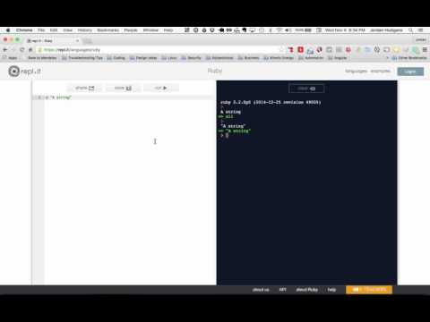 Options for printing to the Ruby console