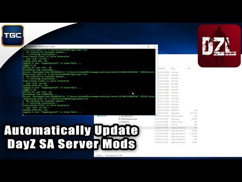 How to automatically update your DayZ SA Server Mods
