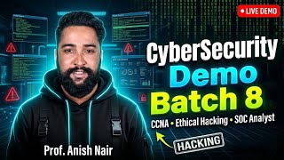 CyberSecurity Demo Batch 8 | Coding Seekho | CCNA | IT Support| Ethical Hacking | SOC Analyst