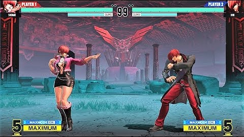 Shermie vs Iori Yagami (Hardest AI) - KOF XV