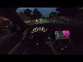 2025 Range Rover Sport SV Gaea Curation P635 POV Drive At Night With Ambient Lighting 