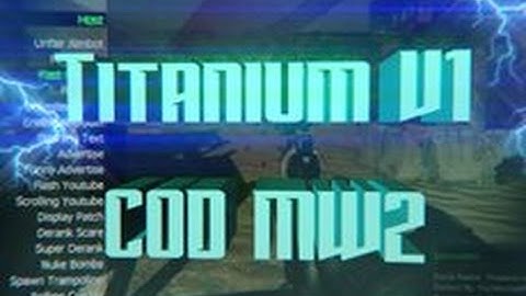 [MW2/.ff/1.14] Titanium V1 Mod Menu + DOWNLOAD