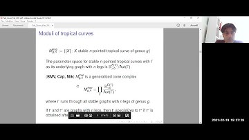 Marco Pacini - A universal tropical Jacobian over the moduli space of tropical curves - TGiZ 19/2/21