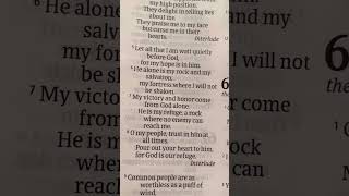 Psalm 62 - Holy Bible - DaySpring - NLT New Living Translation #jesus #psalm62 #dayspring #nlt