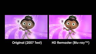 Super Why Clip Comparison - Its Time To Transform - Original Vs. Blu-Ray Rmst Hd