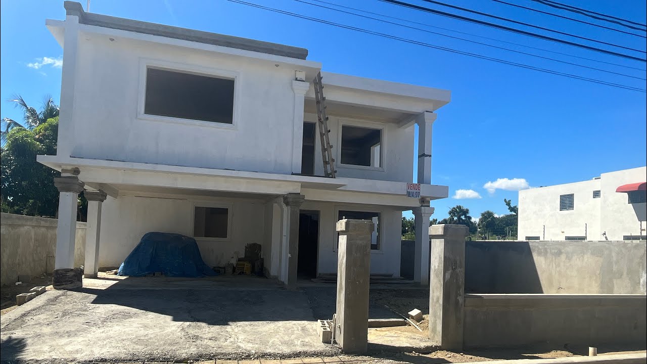 CASA DE VENTA EN CONSTRUCCIÓN POR LA HISPANOMERICANA, SANTIAGO DE LOS