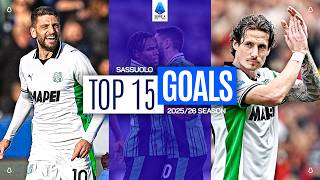 Geriausi Sassuolo įvarčiai sezono ⚽ | Serie A 2025/26