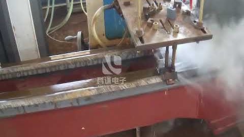 Guide Rail/ Guideway Induction Hardening- Heat Treating With Induction Quenching Scanner