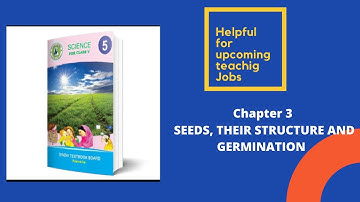 Chapter 3 seed, their structure and  Germination  Part 1 class 5 Science