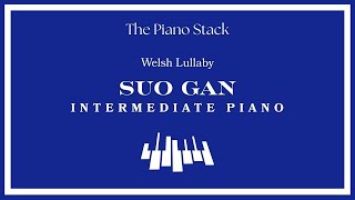 "Suo Gân" Traditional Welsh Lullaby | Easy Early-Intermediate Piano Arrangement Sheet Music
