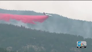 Multiple resources working Willis Creek Fire near San Isabel Lake