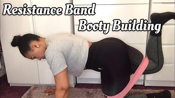 RESISTANCE BAND BOOTY Exercises | glute activation workout