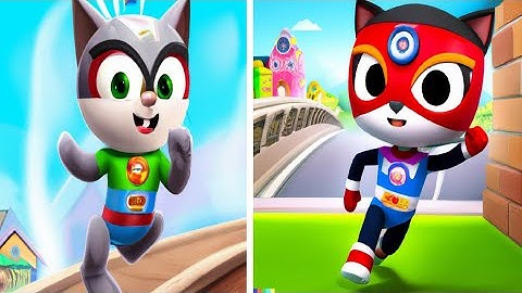 Talking Tom Hero Dash big update Gameplay walkthrough android, iOS