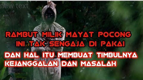 TEROR POCONG JUM
