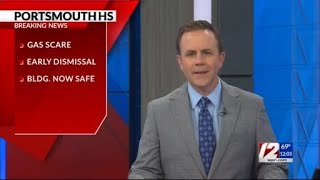 Portsmouth High School evacuated due to suspicious odor