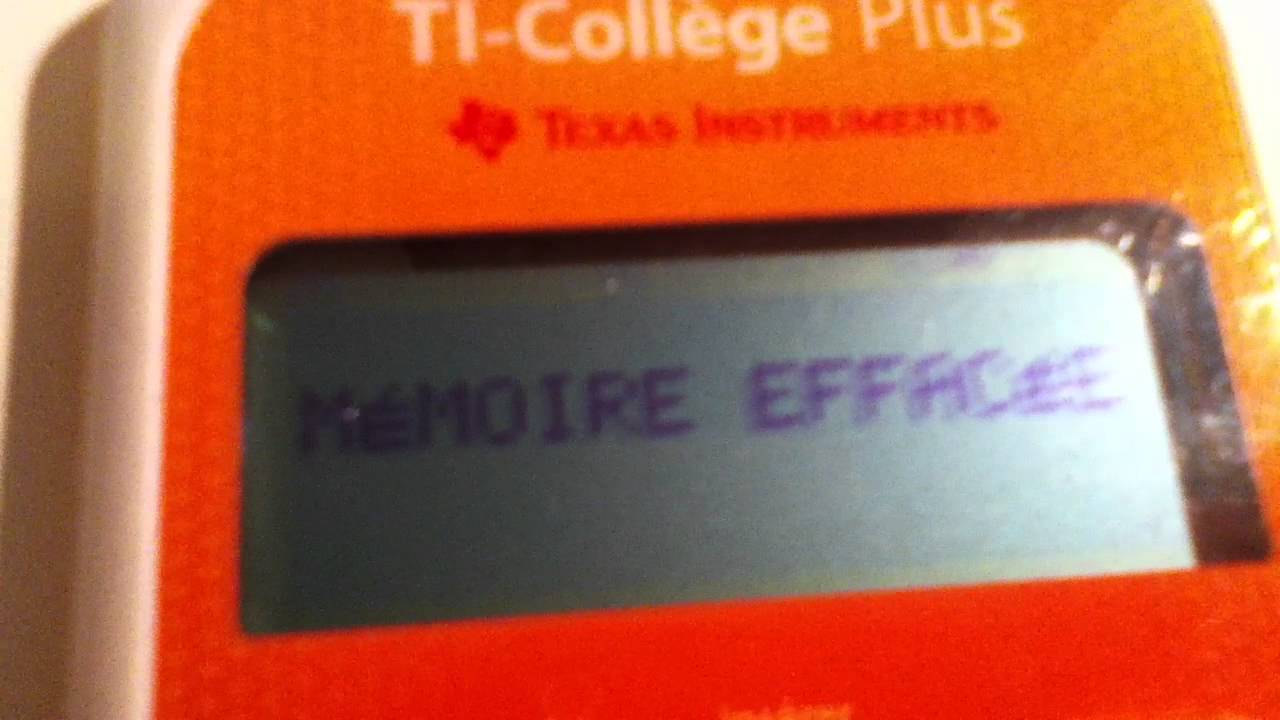 Calculatrice Scientifique Texas Instruments - TI-Collège Plus solaire NEUF