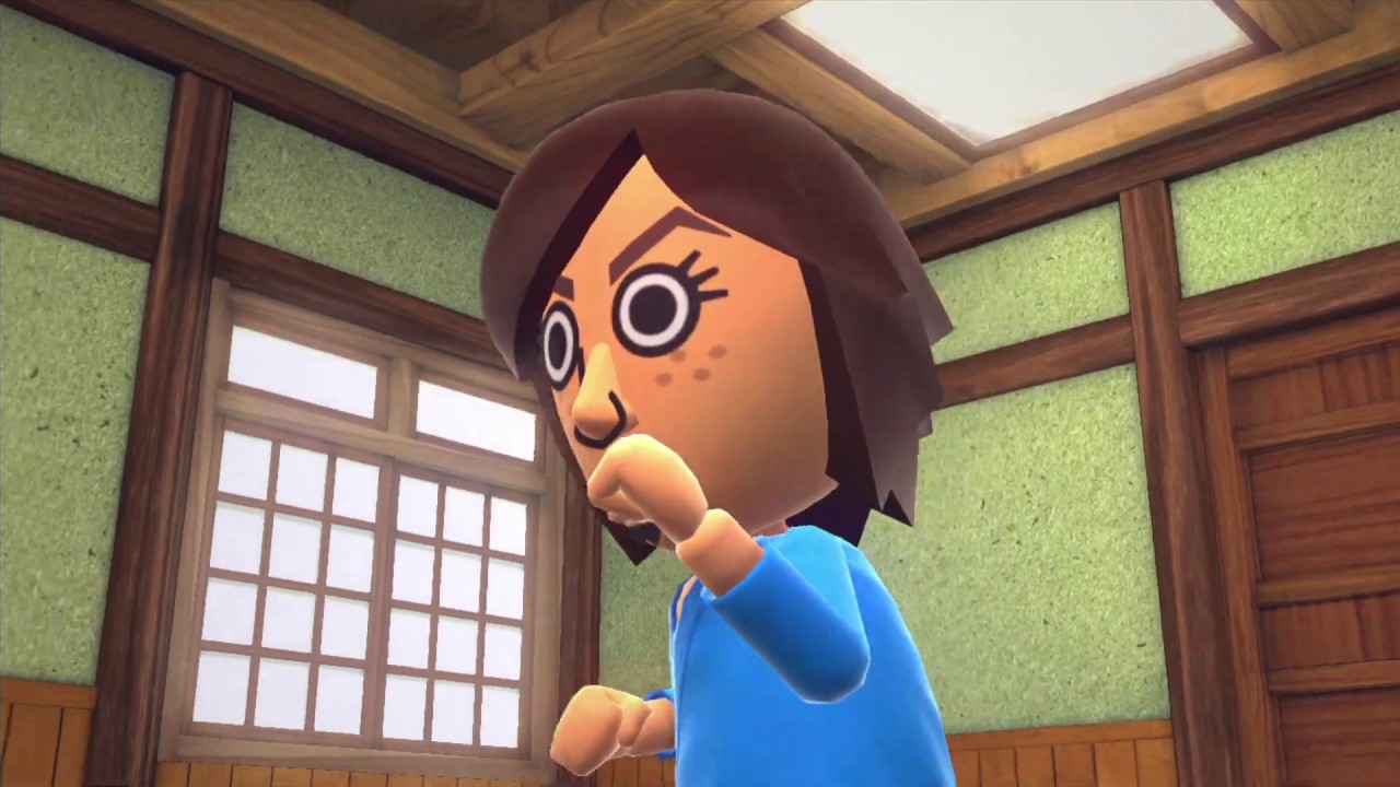 Wii Party U - Dojo Domination  ( Intermediate Mode ) Player Sanderson