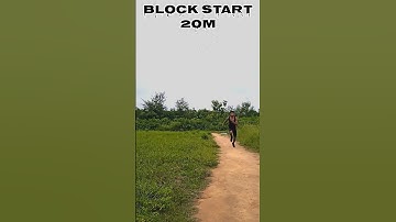 20m block start #athletics #trending #motivation #running #blockstart #viralvideo #shorts #ytshorts