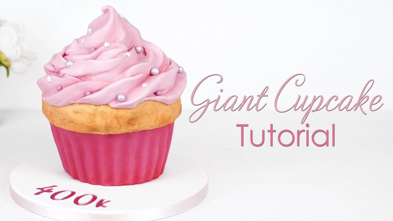 Vanilla Giant Cupcake Recipe  Baking, Recipes and Tutorials - The