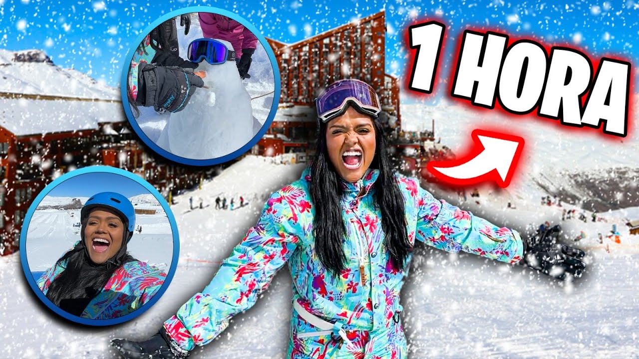 1 HORA DE VLOG NA NEVE!!! - YouTube