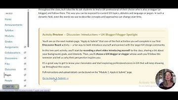 Module 1 Overview Video
