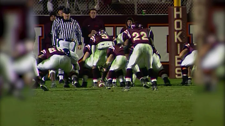 2002 | Grant Wiley Goal Line Stop vs. Virginia Tech