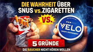Die Wahrheit Über Snus Vs. Zigaretten 5 Gründe, Die Raucher Nicht Hören Wollen