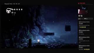 Hollow Knight Peakness (controller visible)