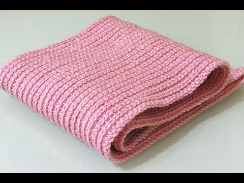 Видео уроки для начинающих вязать крючком шарф для начинающих
