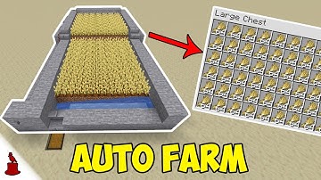 Minecraft How To Make An Auto Wheat Farm Tutorial 1.18 (Carrots, Potato, Beetroot)