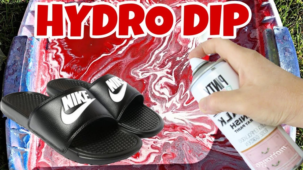 hydro dipping nike slides