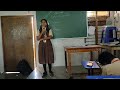 My student Varsha from class 8