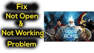 How to Fix Gods of Rome App Not Working Issue | "Gods of Rome" Not Open Problem in Android & Ios screenshot 2