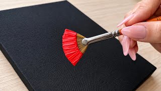 🌹 The Secret to Painting a Realistic Red Rose | Acrylic Painting Tutorial Step by Step