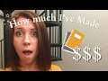 My Low Content Book Income | First Month! ✰