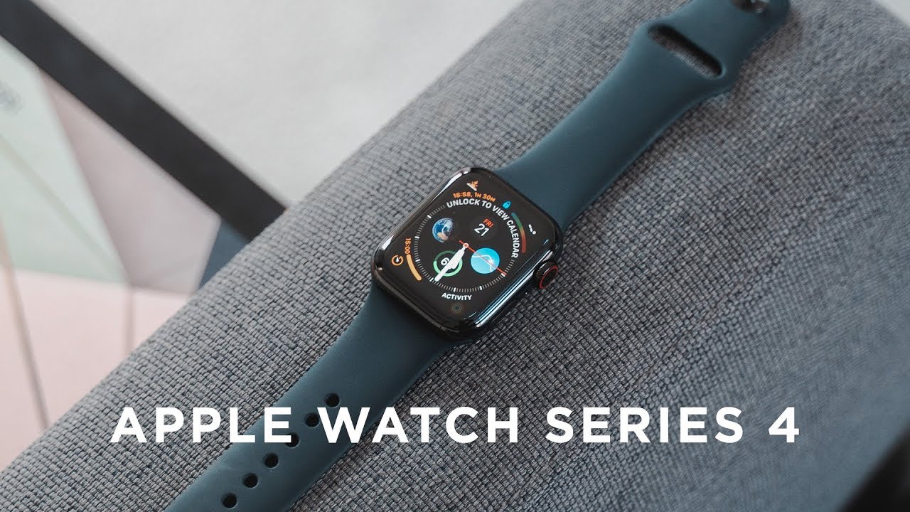 apple watch 4 space grey aluminum