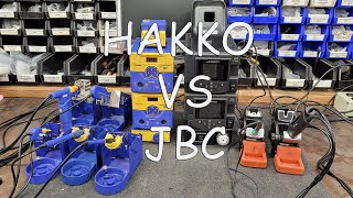 Soldering Tech Talk: Hakko vs. JBC Tools  Which Should You Choose? Pros and Cons?