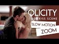 Olicity 6x03 kiss scene slow mozoombright