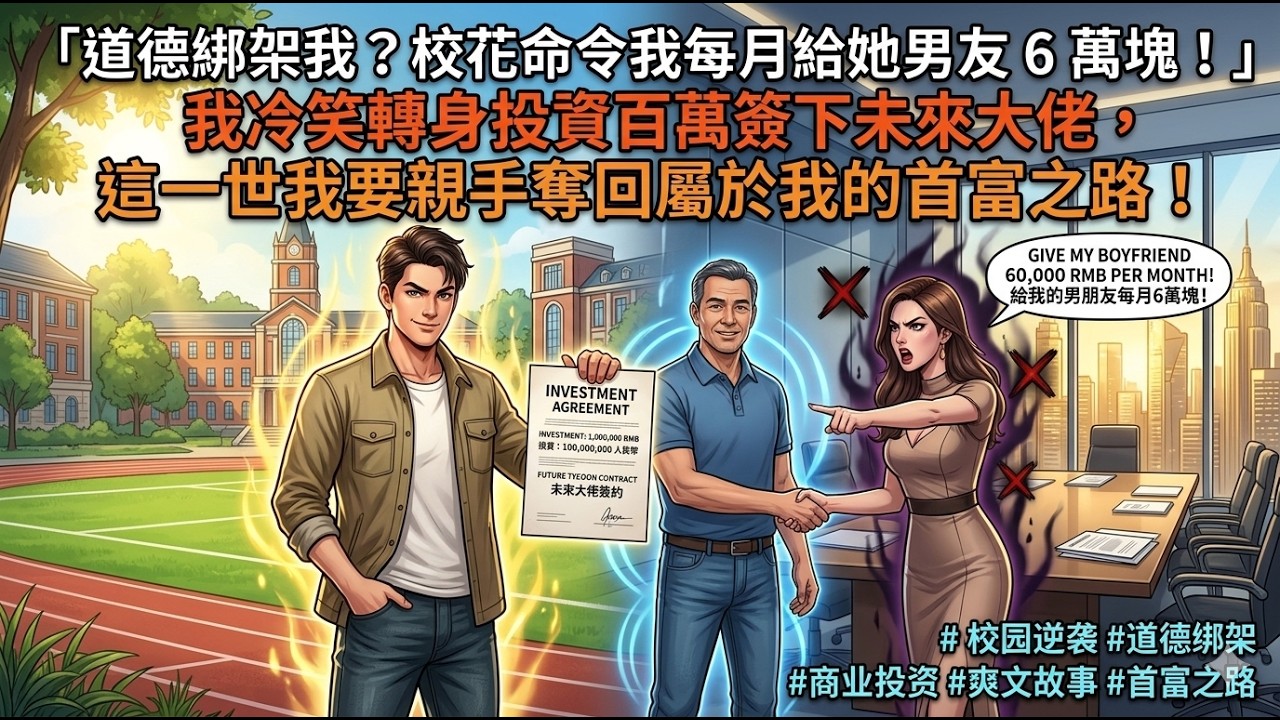 校花强迫我给钱，转头我投资未来首富