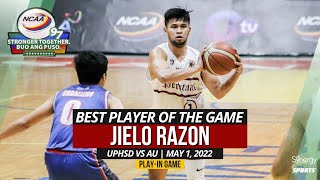 BEST PLAYER OF THE GAME: Jielo Razon | UPHSD Altas vs AU Chiefs  (Play-In) | May 1, 2022