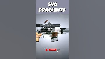 How Does the SVD Dragunov sniper Work? | 3D Gun Mechanism Animation