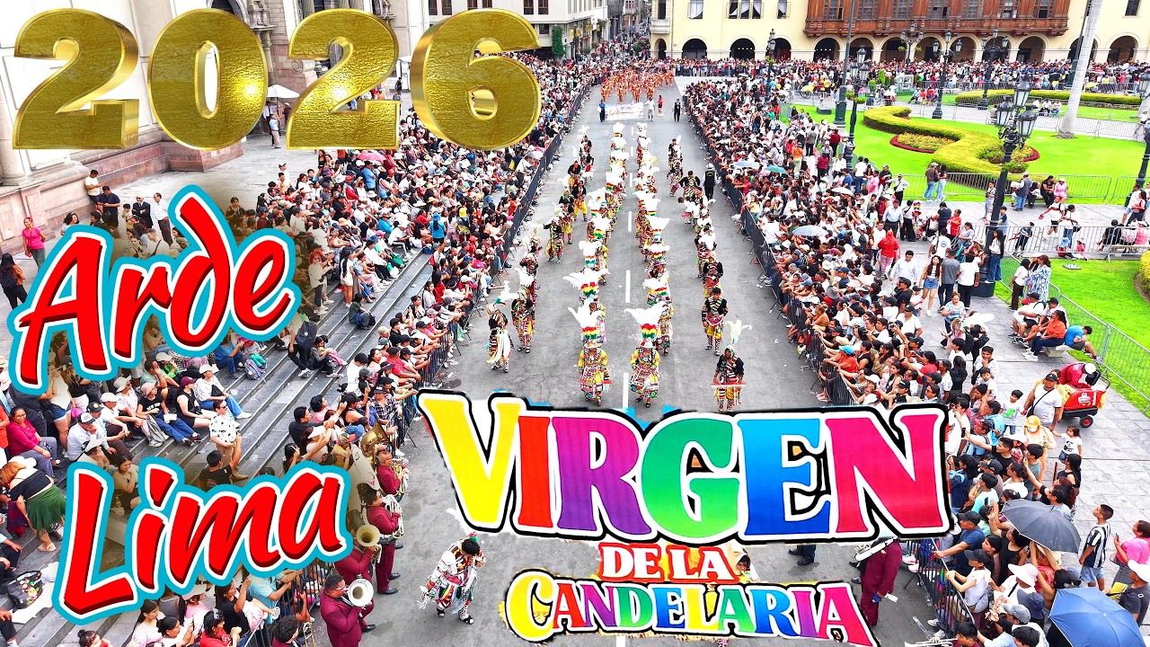 SE QUEMA EL CENTRO D LIMA LLAMEN  A LOS BOMBEROS  VIRGEN DLCANDELARIA 2026 CAMARAS X AIRE Y TIERRA4K