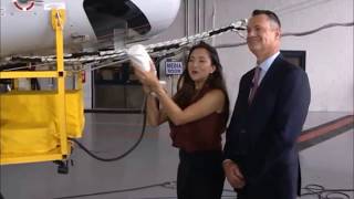 Wingfoot Three Christening - Goodyear Blimp