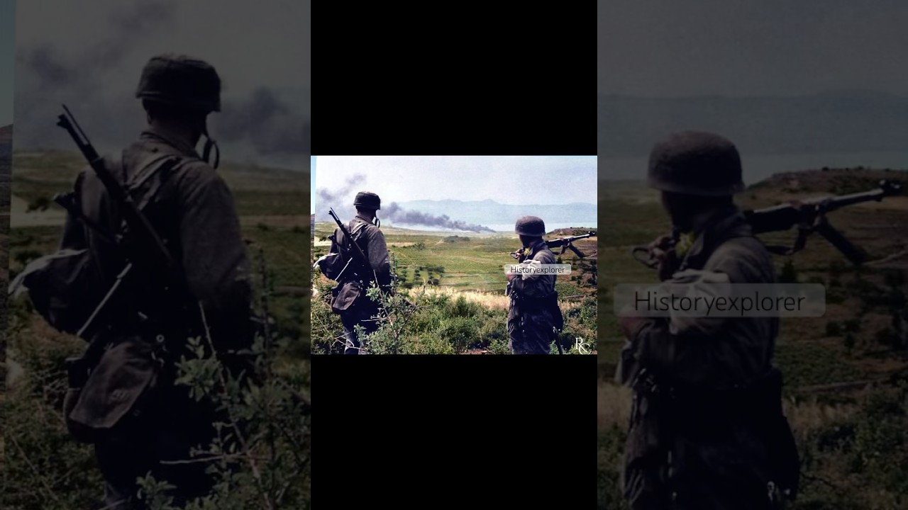 Amazing then and now pictures from WW2 