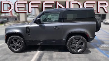 2023 Land Rover Defender 90 interior exterior walkaround in a short video