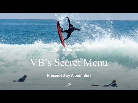 VB’s Secret Menu | Victor surfing a new surfboard model for Album Surf